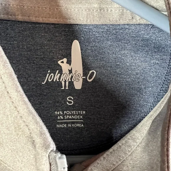 johnnie-O men’s gray zip up vest, NWOT, size S - Picture 2 of 5